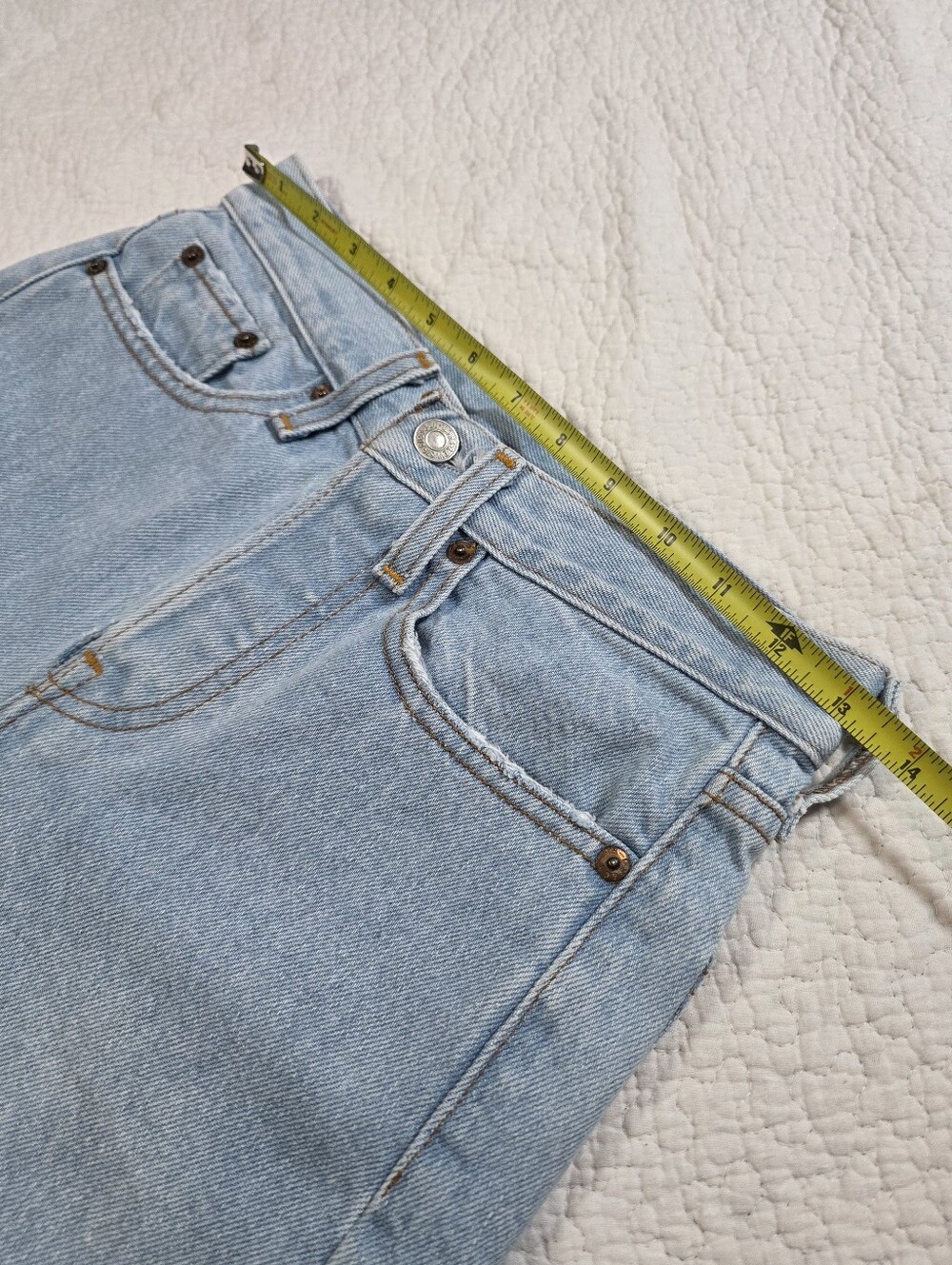 Levi's Wedgie Straight Distressed Jeans - Picture 4 of 13